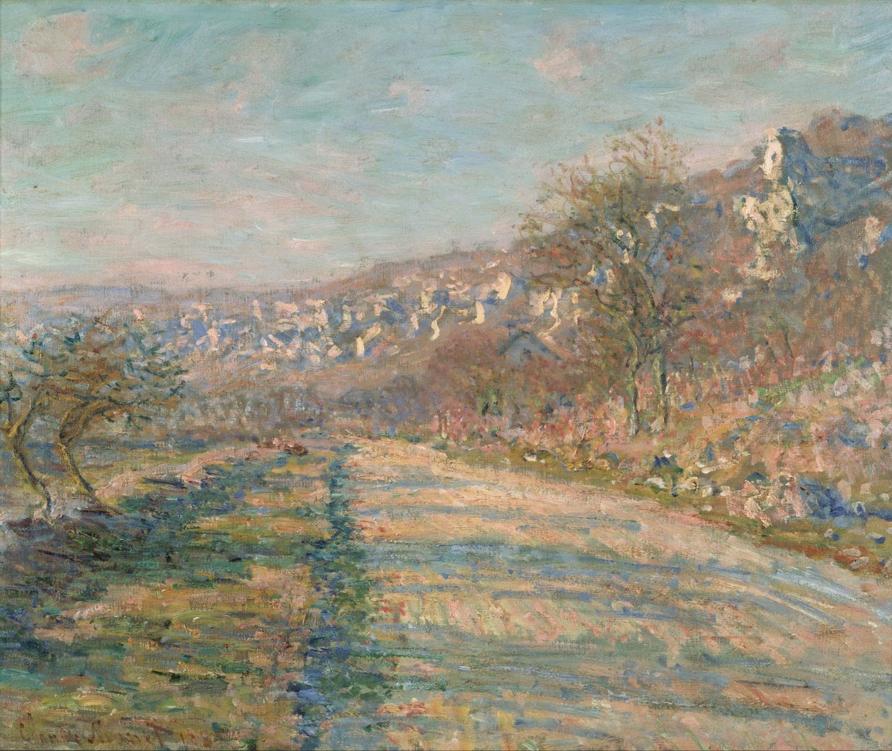 Camino de La Roche-Guyon de Claude Monet