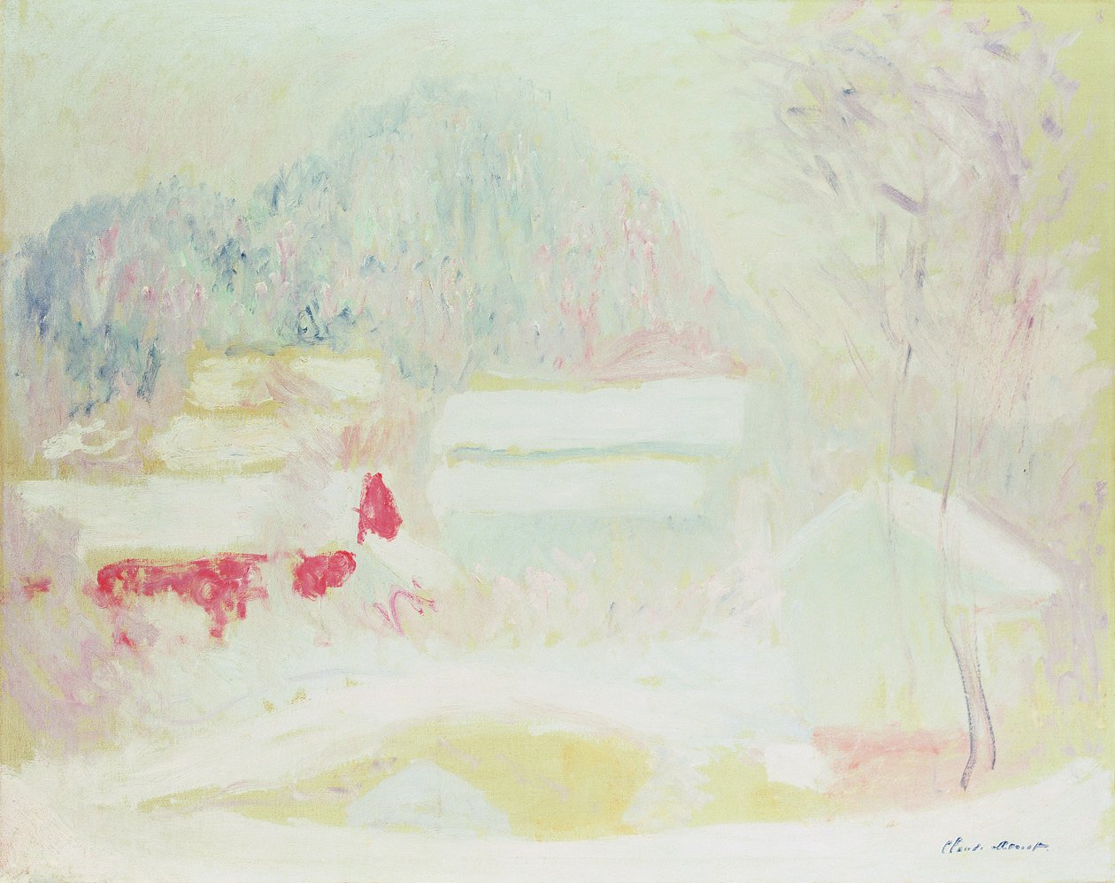 Sandviken, Noruega, 1895 de Claude Monet