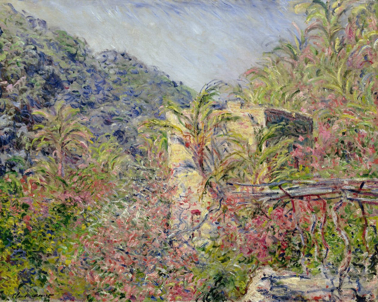 Valle de Sasso. Efecto del sol, 1884 de Claude Monet