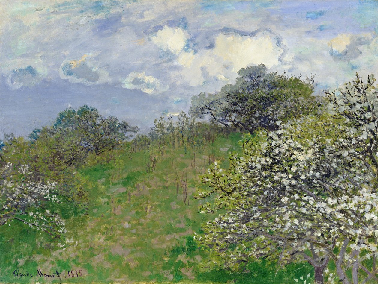 Primavera, 1875 de Claude Monet