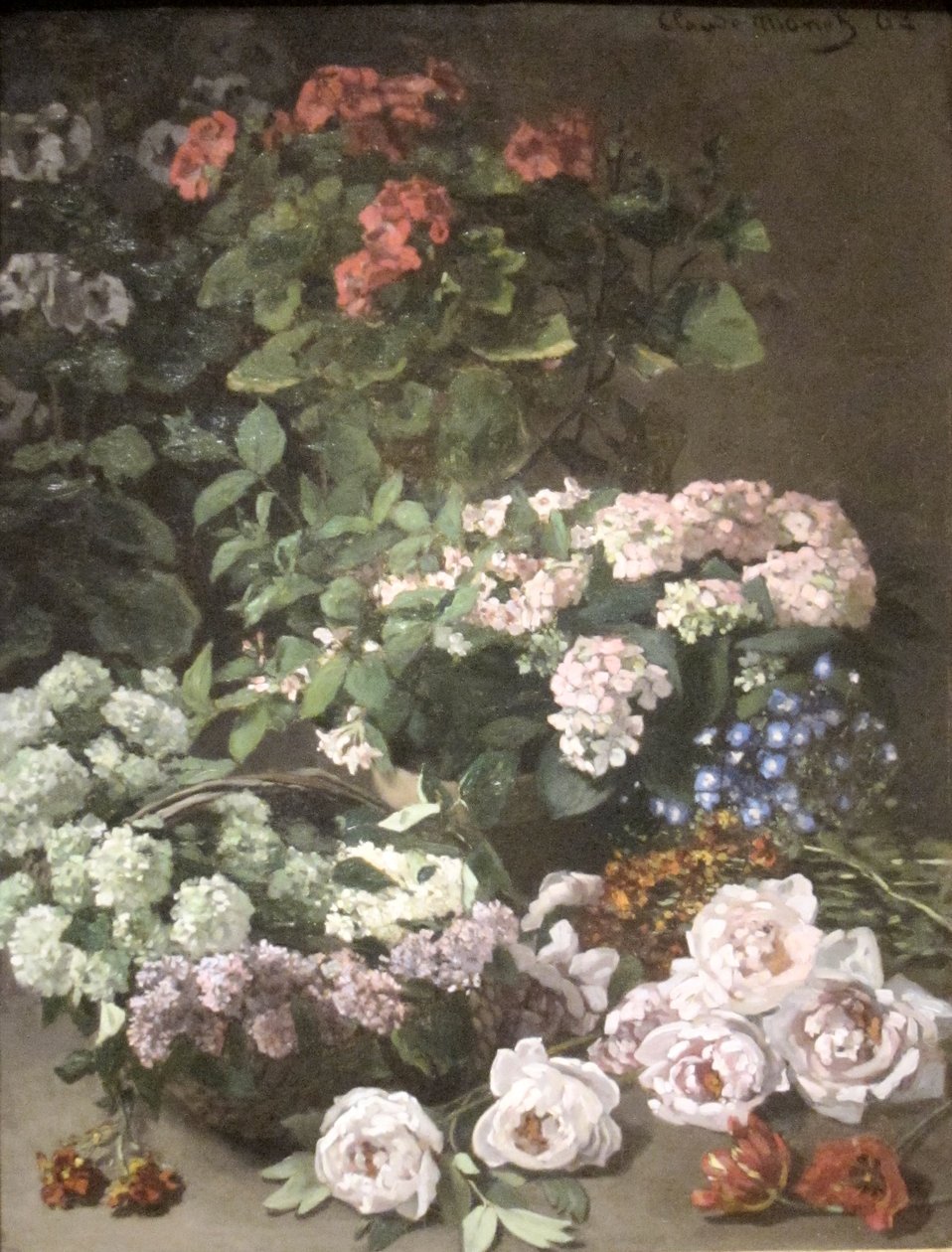 Flores de primavera de Claude Monet