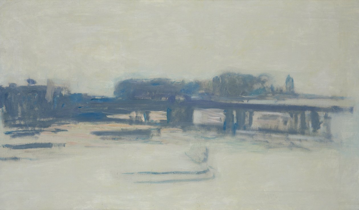Estudio para el Puente de Charing Cross, 1899-1901 de Claude Monet