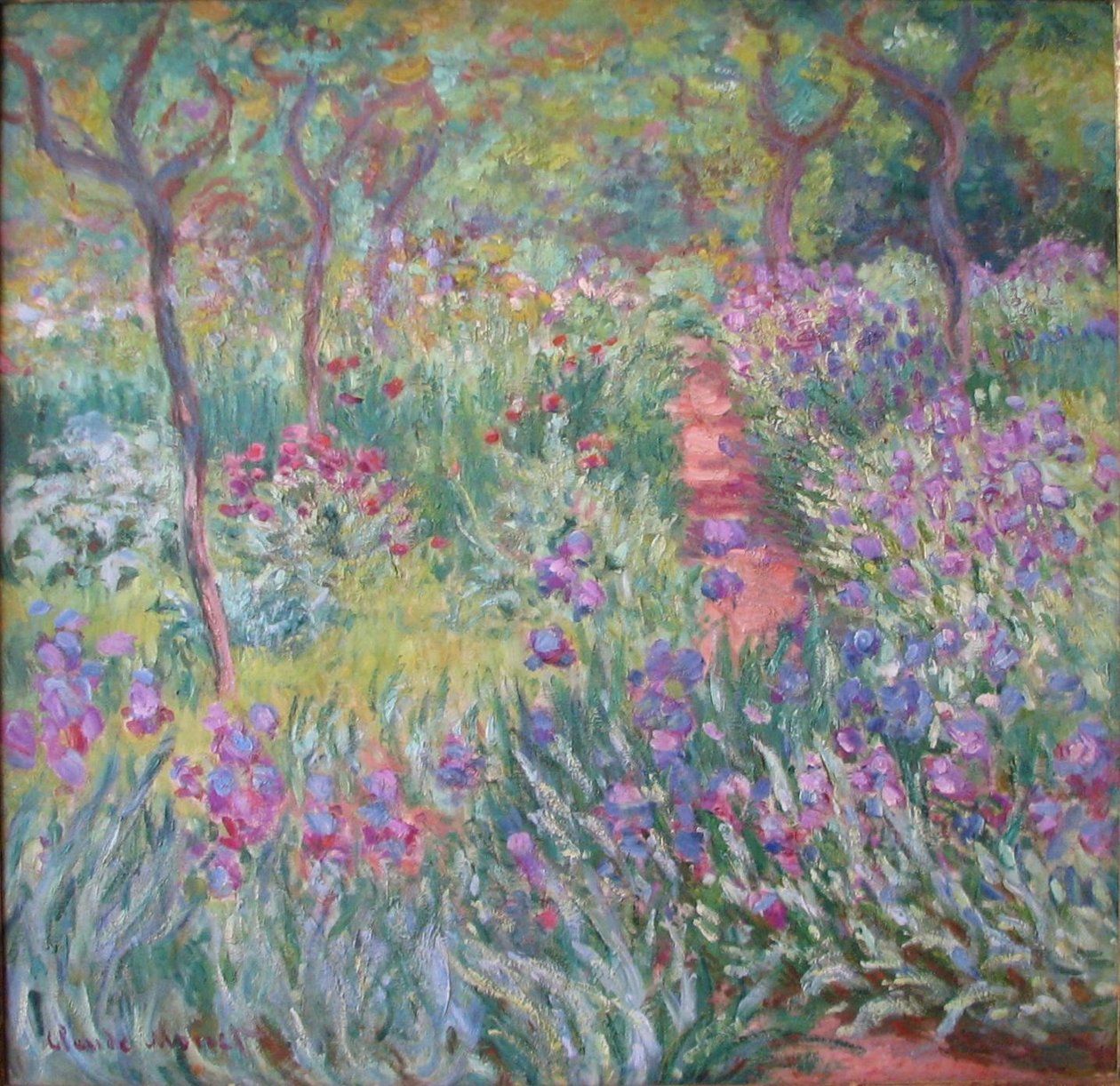 El jardín del artista en Giverny de Claude Monet