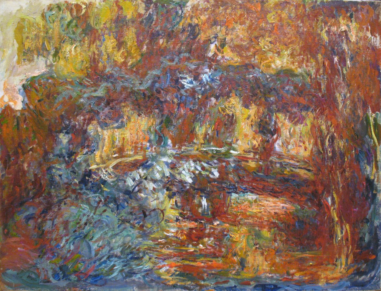 El puente japonés de Claude Monet