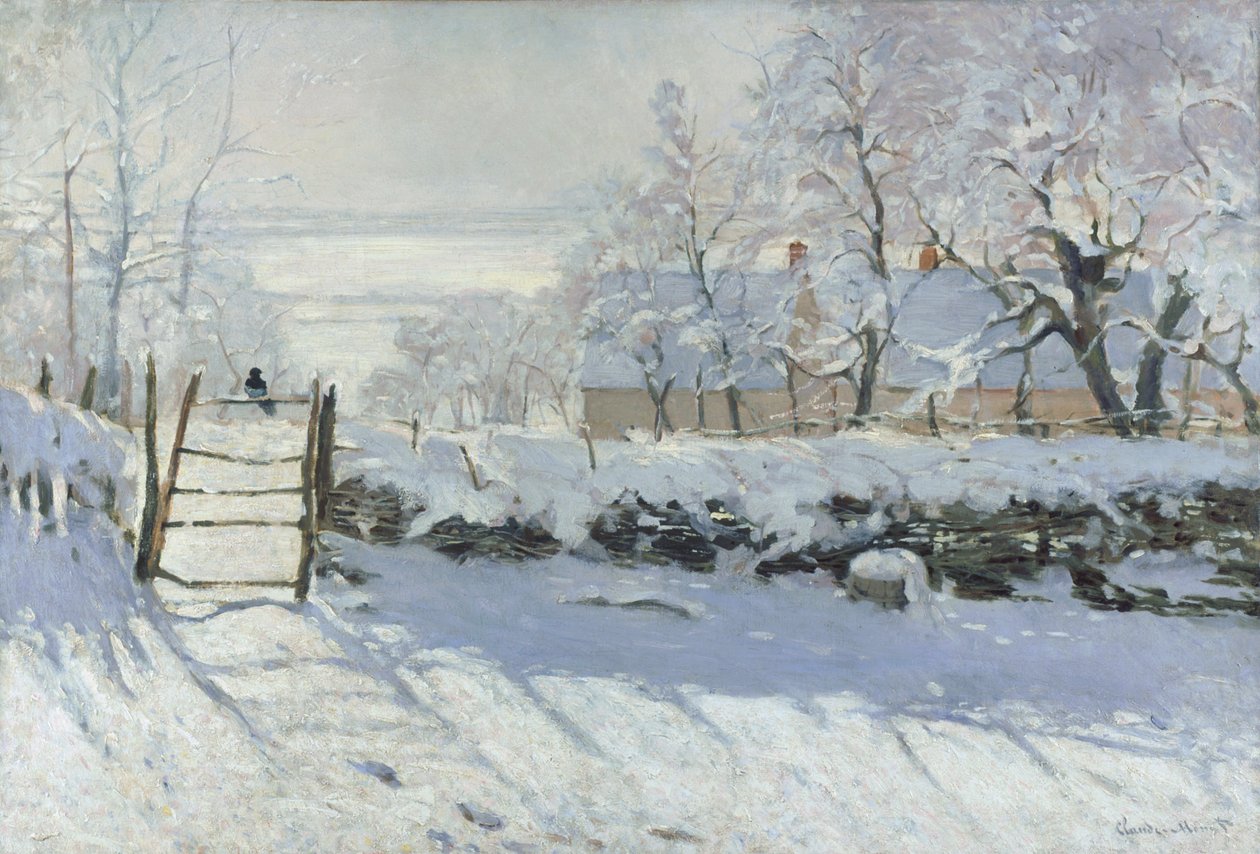 La urraca de Claude Monet