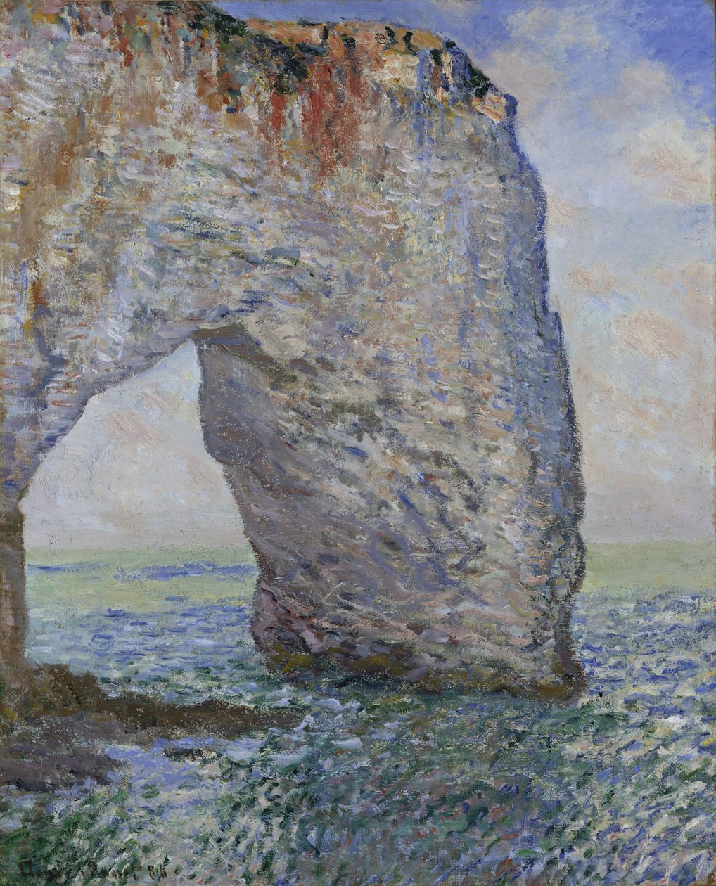 La Manneporte cerca de Étretat de Claude Monet