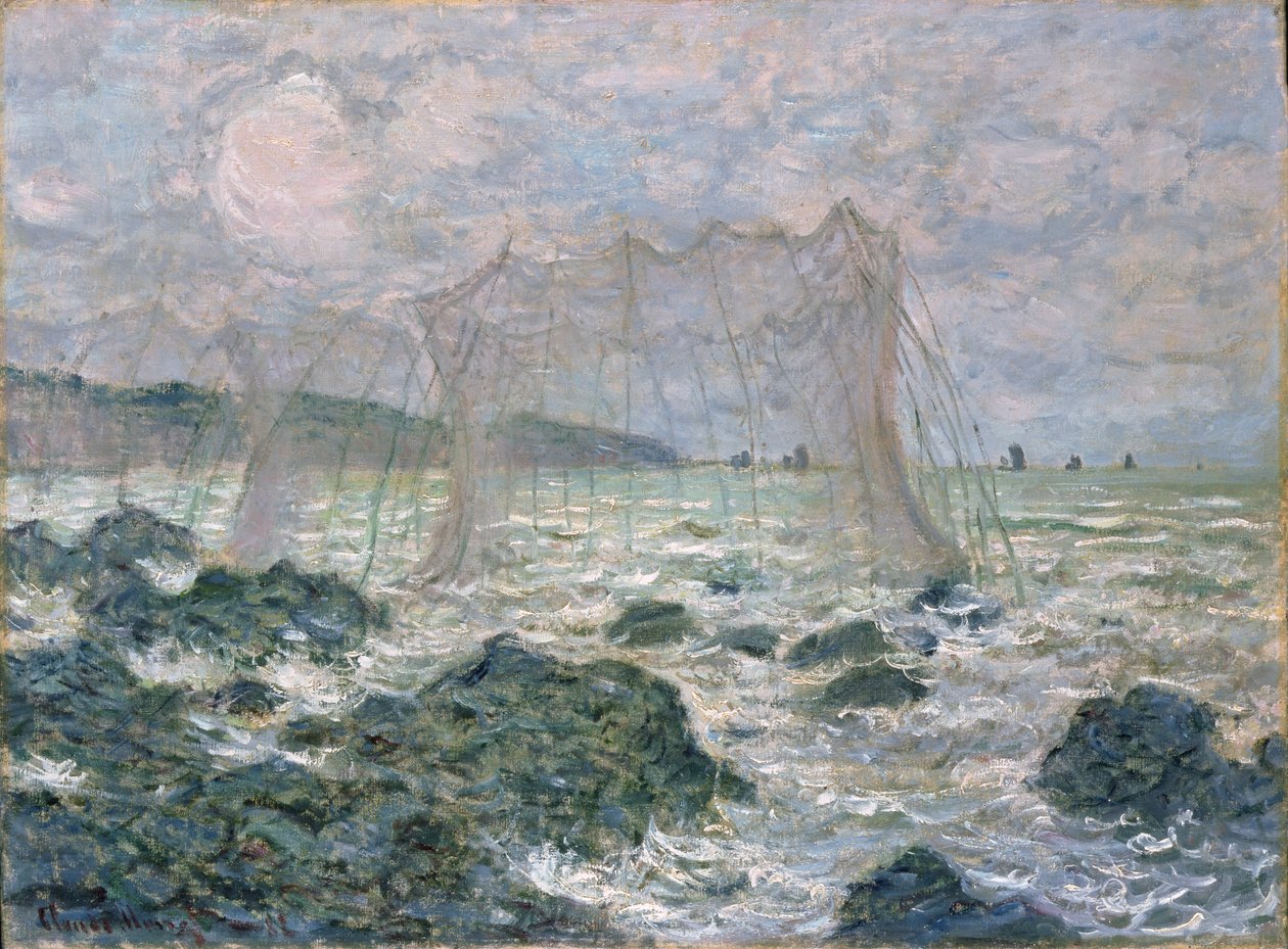 Las redes, 1882 de Claude Monet