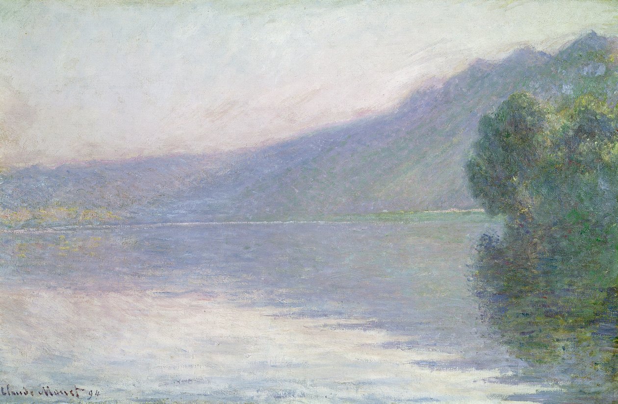 El Sena en Port-Villez, 1894 de Claude Monet