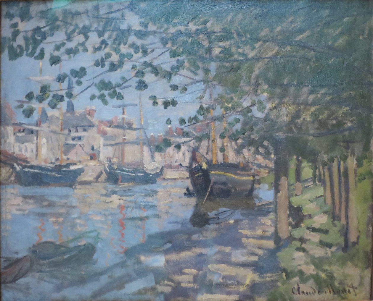 El Sena en Rouen de Claude Monet
