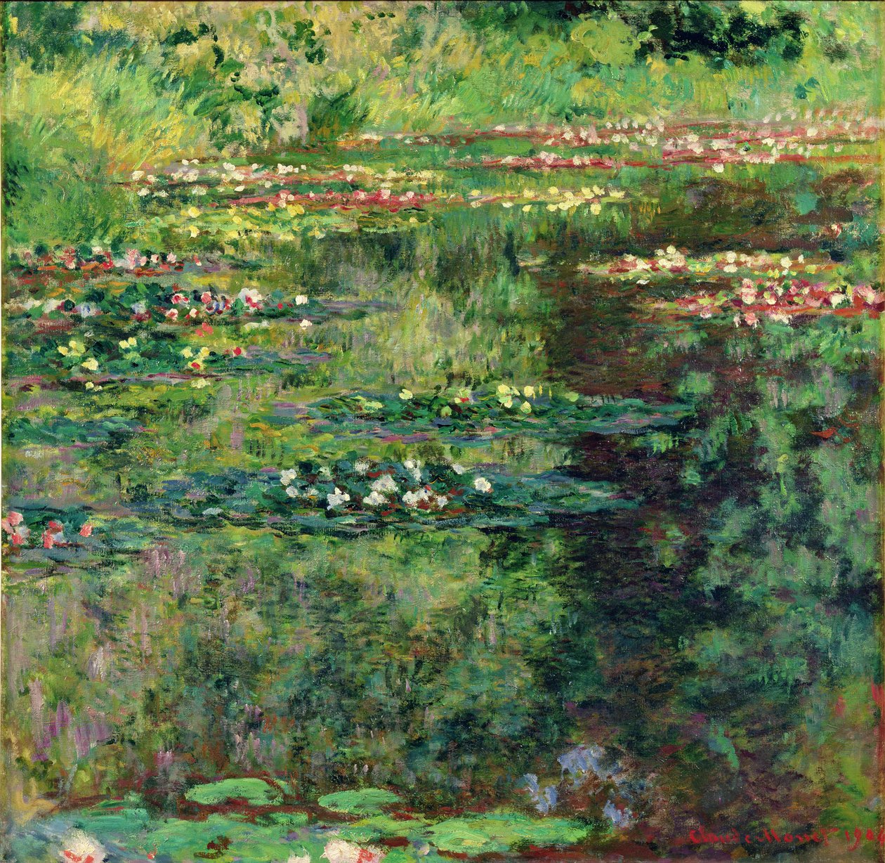 El estanque de los nenúfares de Claude Monet