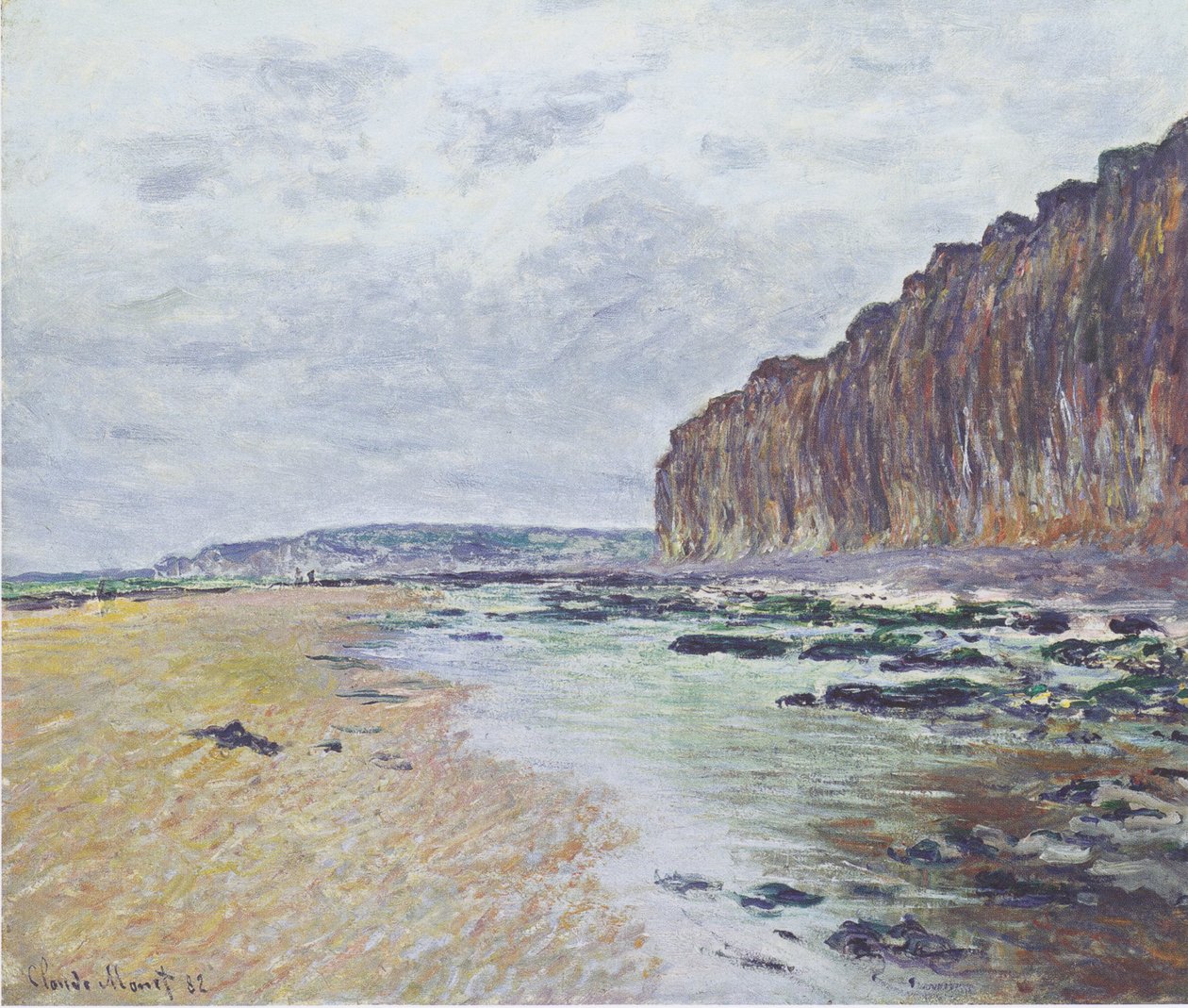 Varengeville, marea baja de Claude Monet