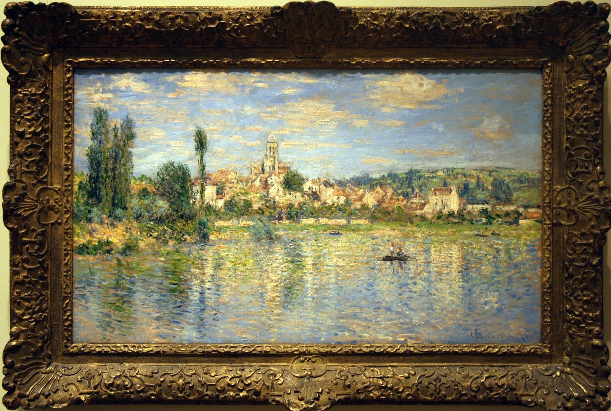 Vétheuil en verano de Claude Monet