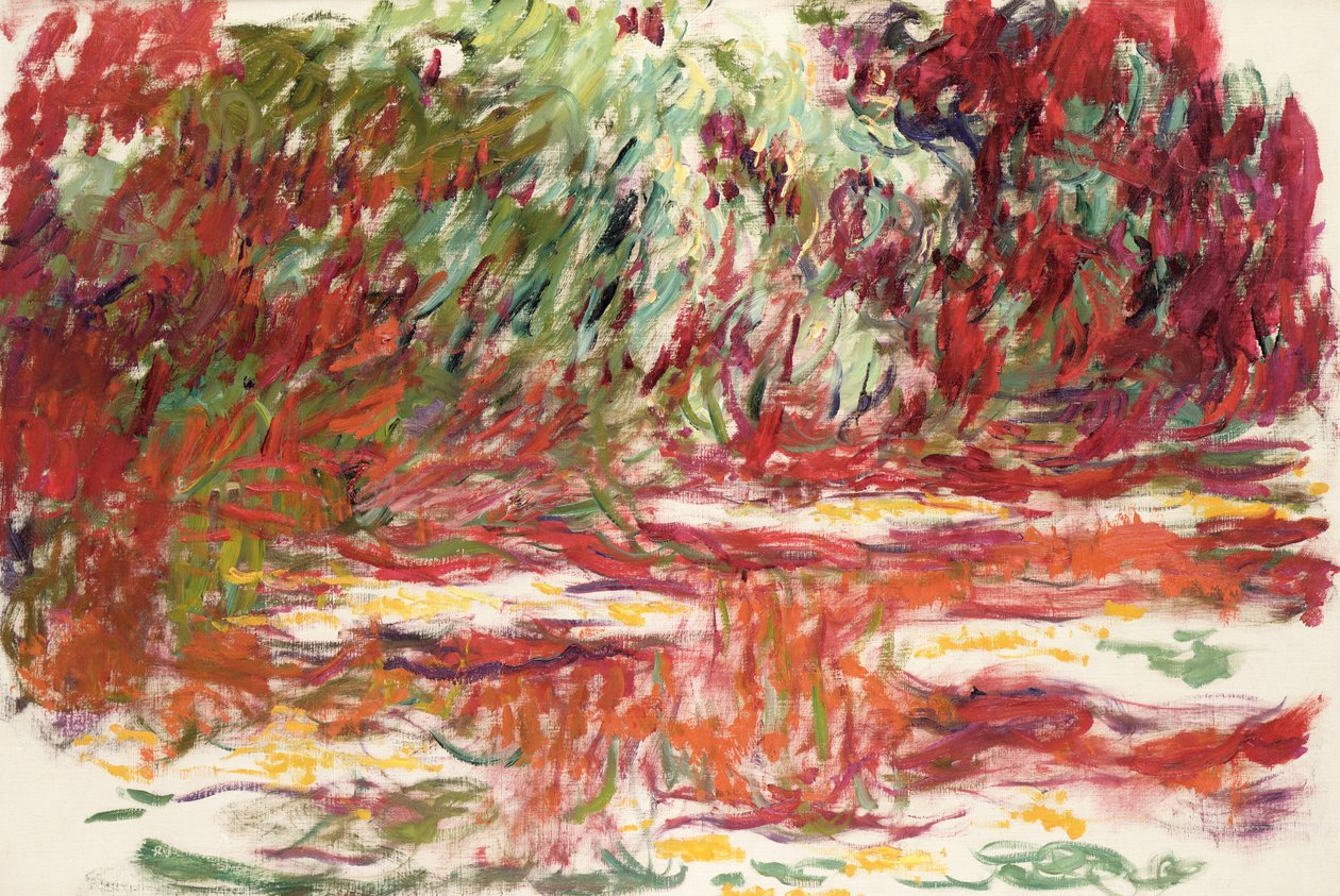 Estanque de Nenúfares, 1918-19 de Claude Monet