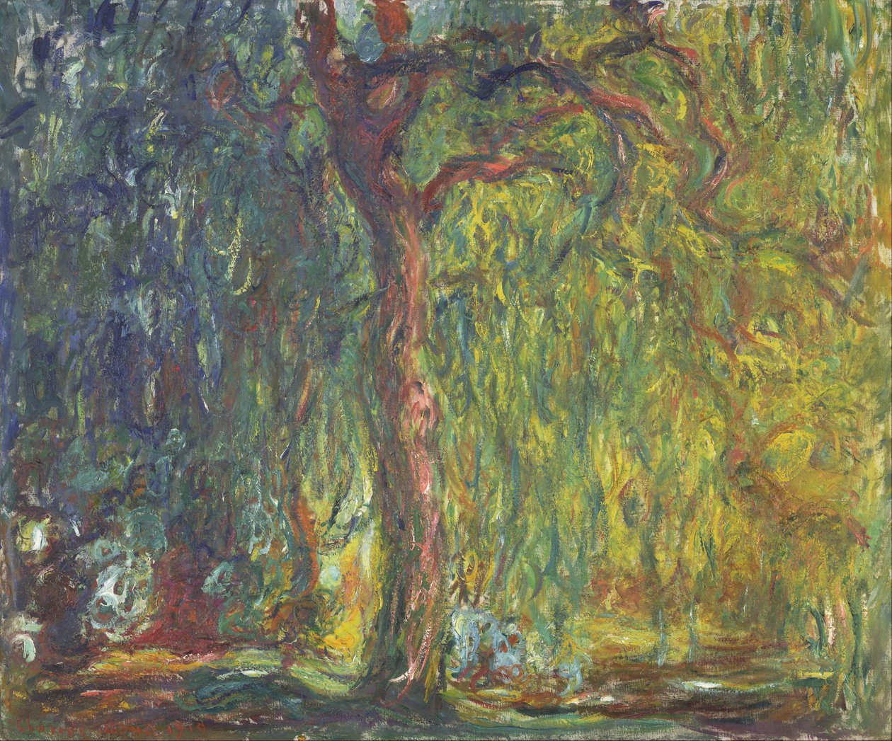 Sauce llorón de Claude Monet