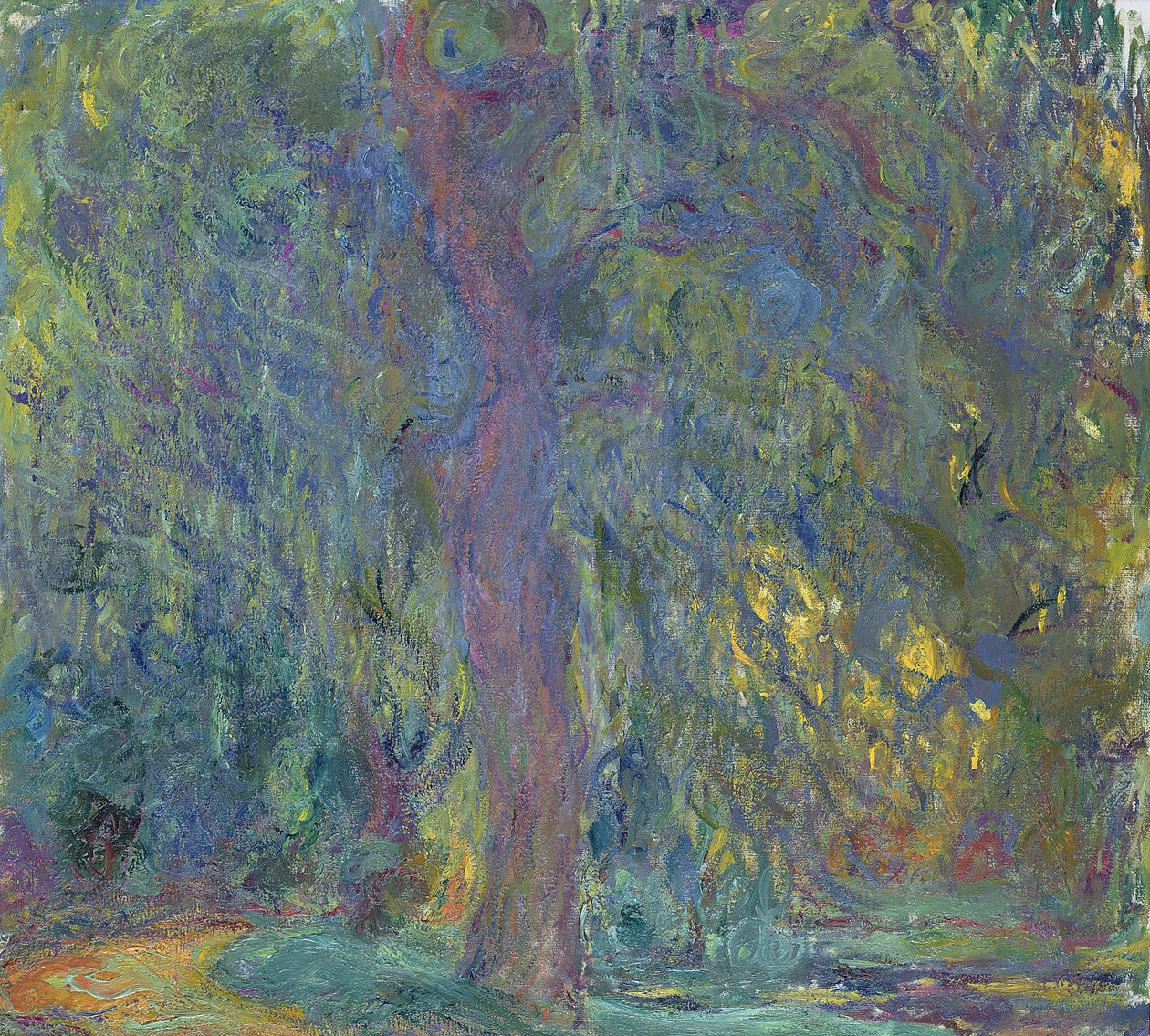 Sauce Llorón, 1918-19 de Claude Monet