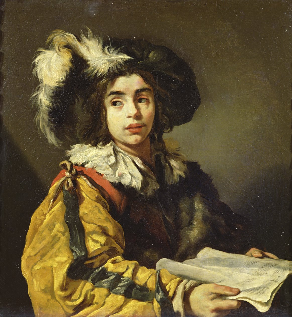 El joven cantante de Claude Vignon