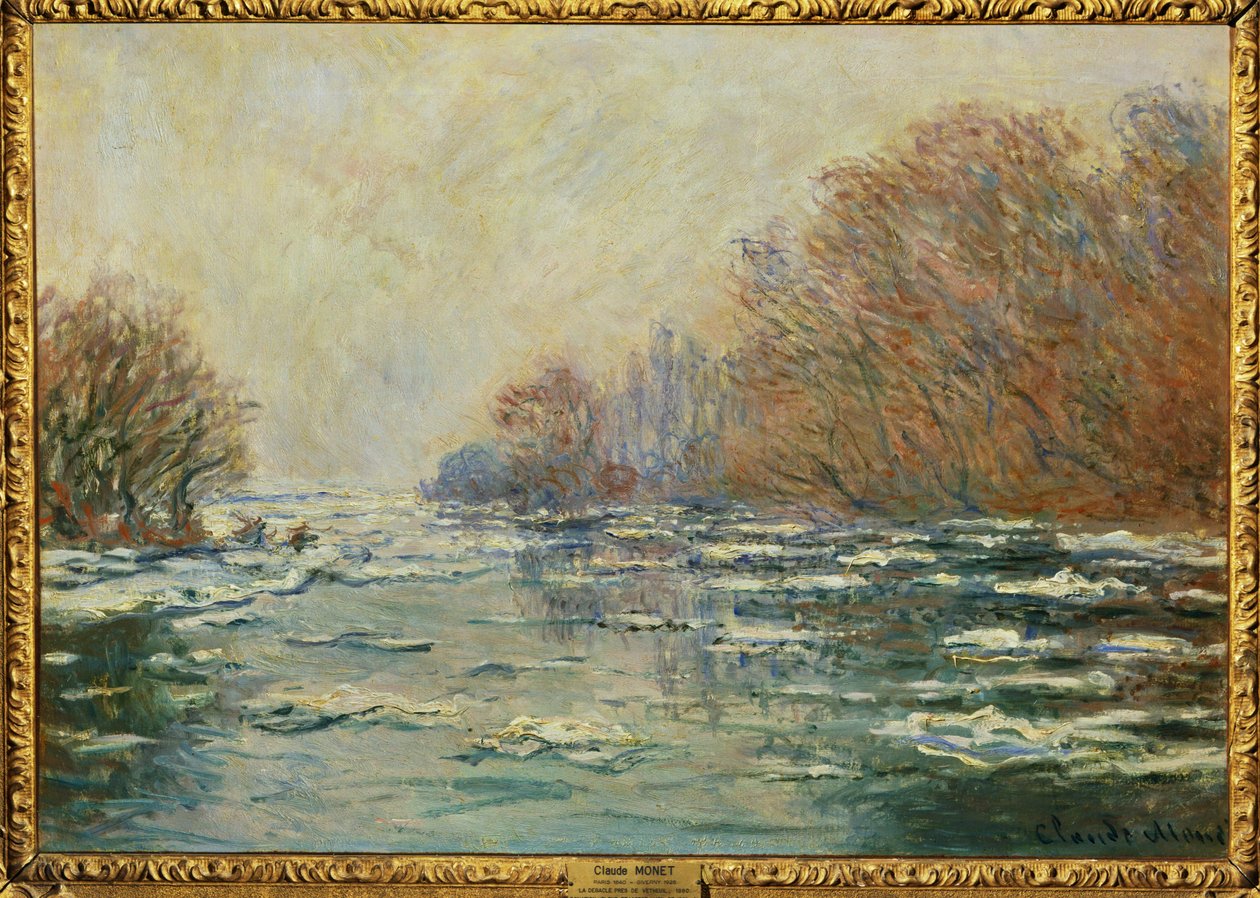 La debacle cerca de Vetheuil ... de Claude (follower of) Monet