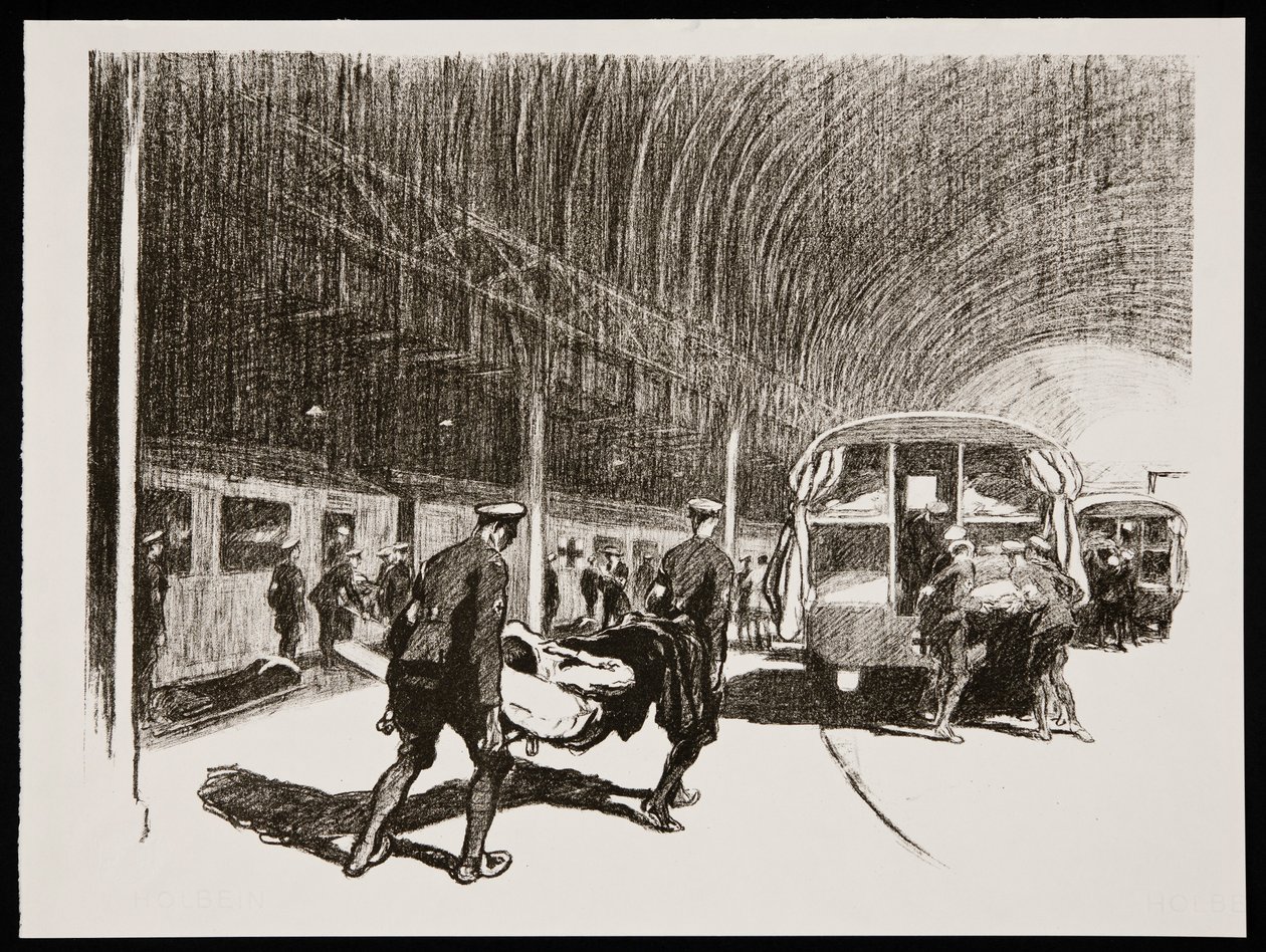 Desembarco en Inglaterra, 1917 de Claude Allin Shepperson