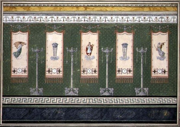 Diseño para decoración mural imperial de Claude Amie Chenavard