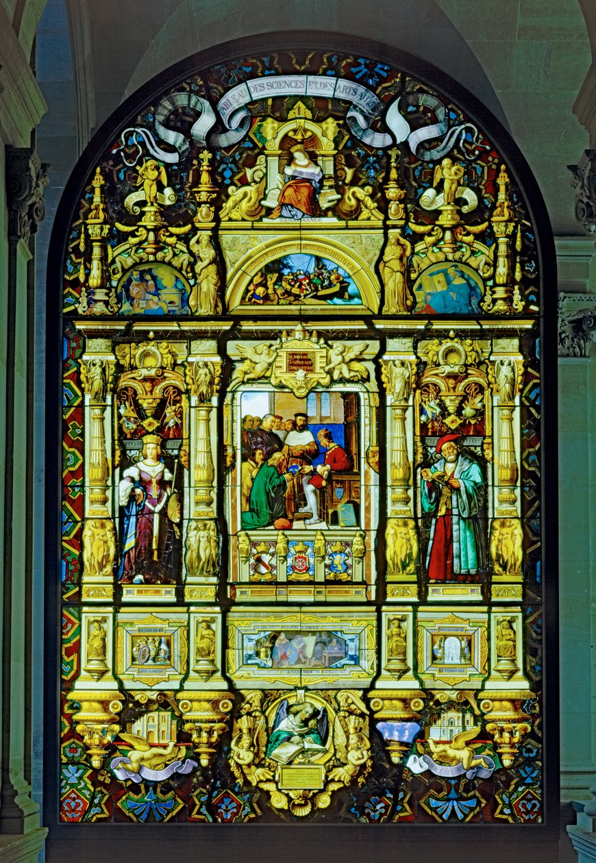 Real manufactura de porcelana de Sevres Vidriera (vitral) de Claude Amie Chenavard