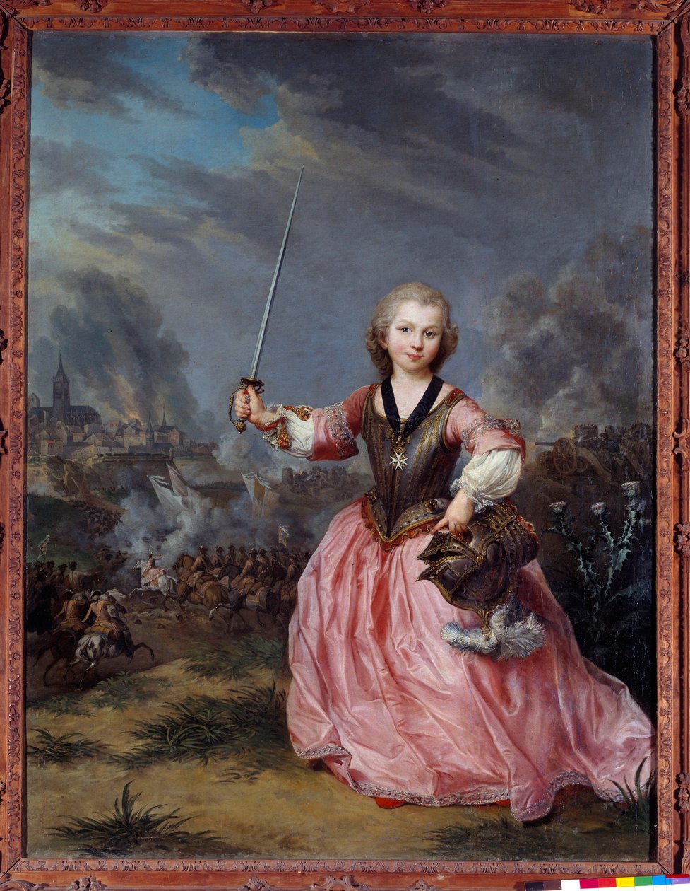 Retrato de Pierre Claude Secret de Gueidan como caballero de Malta Los Gueidan eran una gran familia provenzal. Pintura de Claude Arnulphy (1697-1786). 1748 Museo Granet, Aix en Provence de Claude Arnulphy