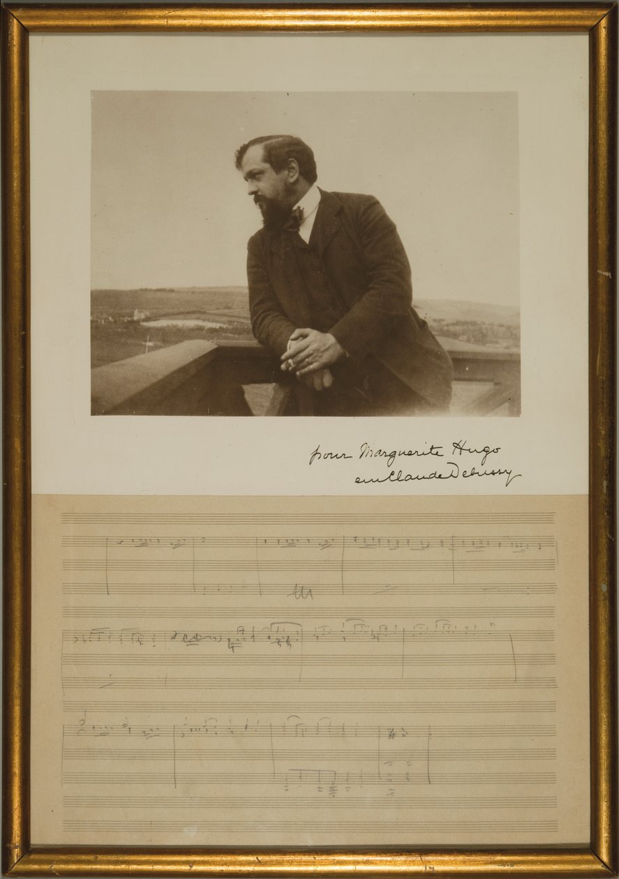 Página de manuscrito de música para 
