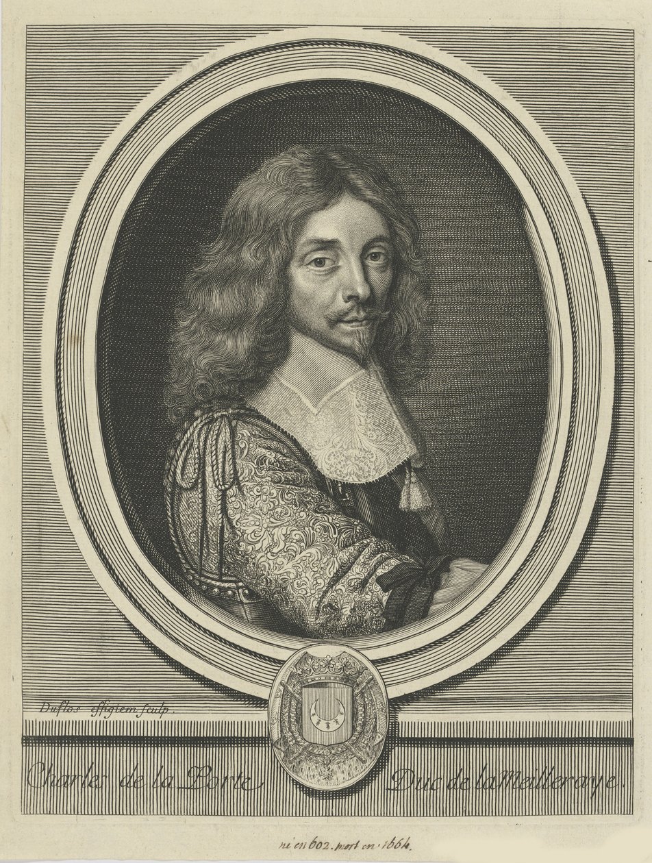 Charles de la Porte, duque de la Meilleraye 1602-1664, ca. 1690 de Claude Duflos