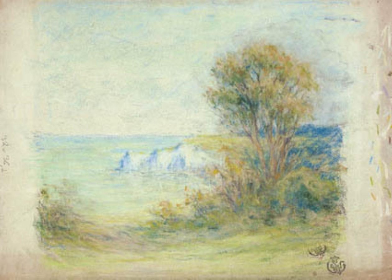 Acantilados en Étretat de Claude Emile Schuffenecker
