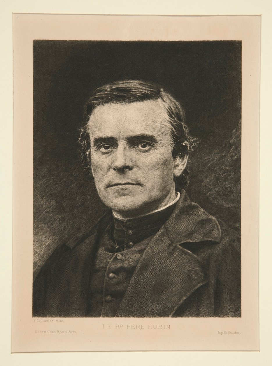 Le Rd. Pere Hubín de Claude Ferdinand Gaillard