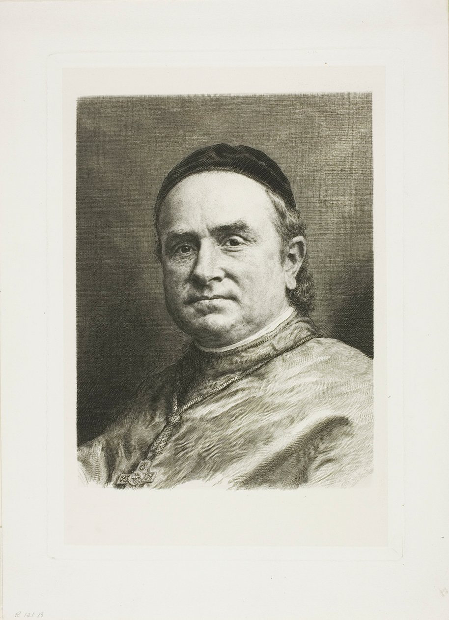 Monseñor Pie, obispo de Poitiers de Claude Ferdinand Gaillard
