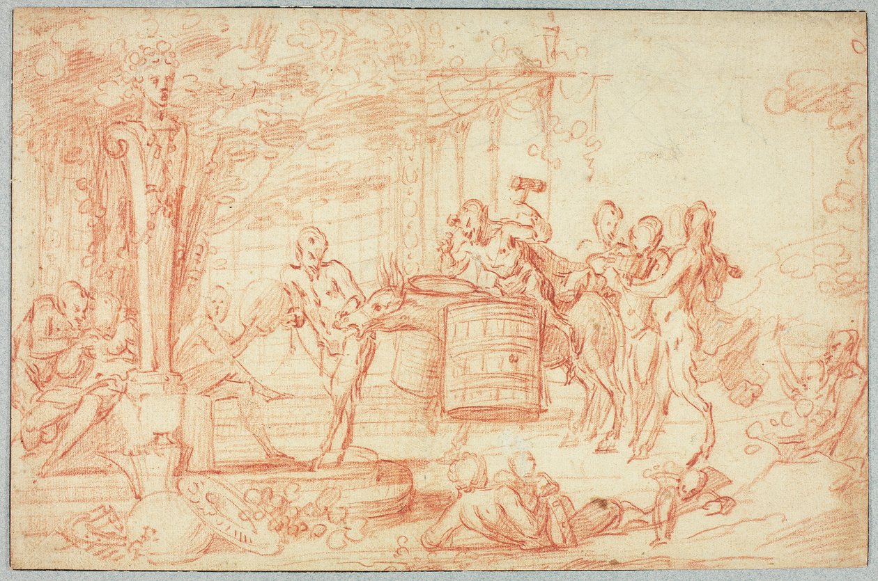 Bacanal de Claude Gillot