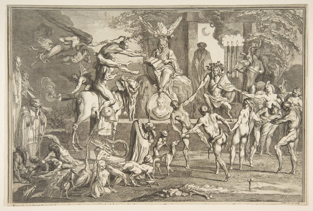 Errant pendant la nuit de Claude Gillot