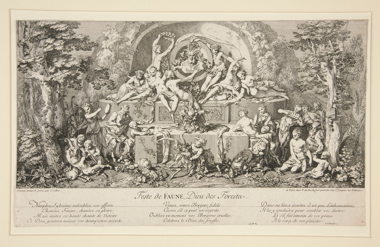 Fiesta FAUNA, Dios de la Foresta de Claude Gillot