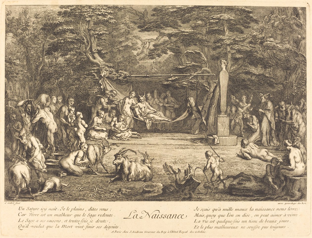 El nacimiento de Claude Gillot
