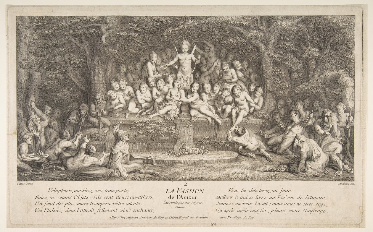 La pasión por el amor de Claude Gillot