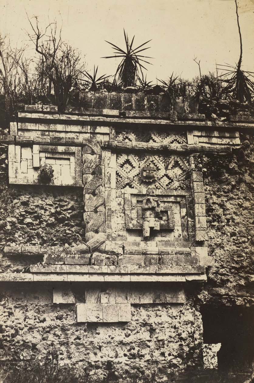 The Nunnery, Uxmal de Claude Joseph Désiré Charnay