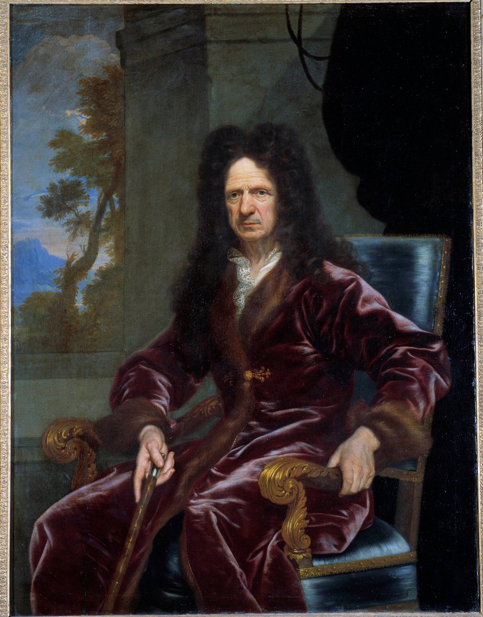 Retrato de André Le Nôtre de Claude Lefebvre