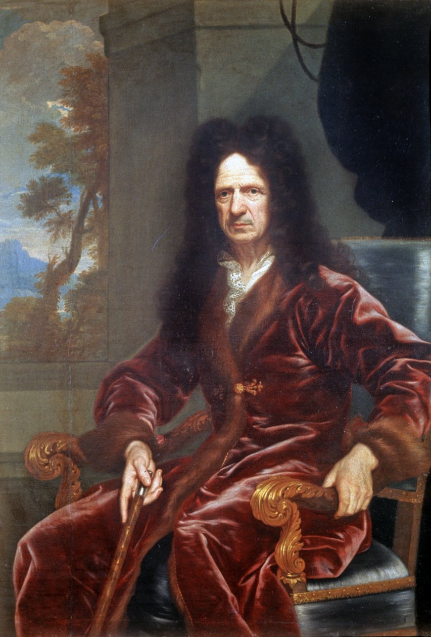 Retrato de André Le Notre de Claude Lefebvre