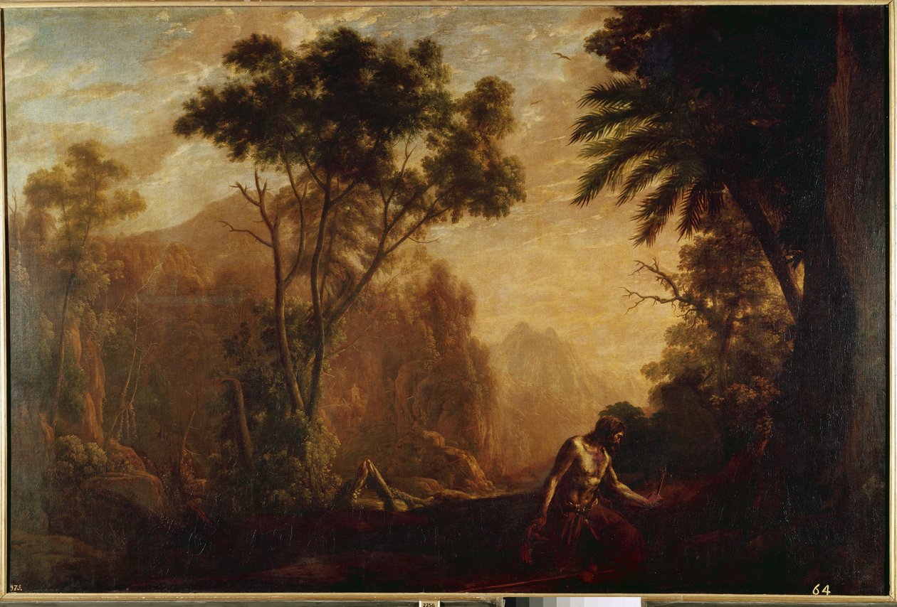 Paisaje con San Onofre de Claude Lorrain