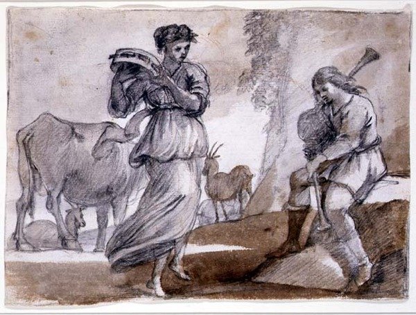 Danza rural de Claude Lorrain