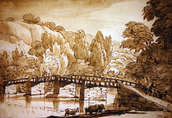 Paisaje boscoso de Claude Lorrain