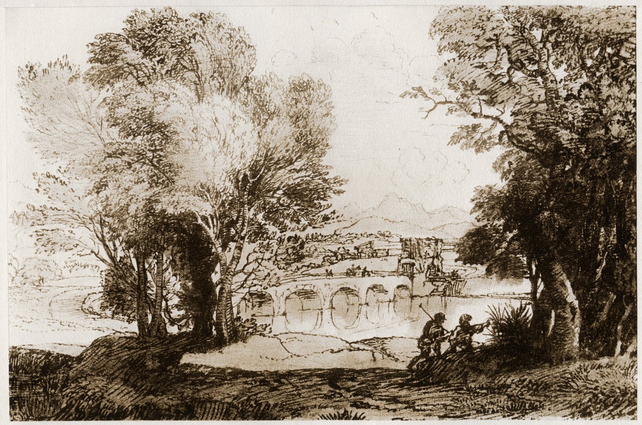 Un paisaje italiano, 1913 de Claude Lorrain
