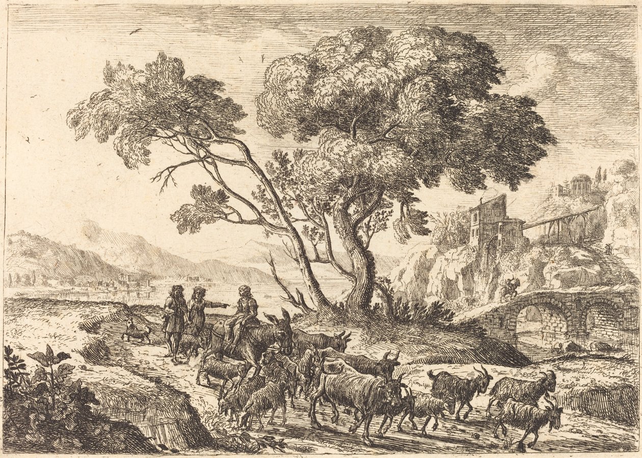 Salida para los campos de Claude Lorrain
