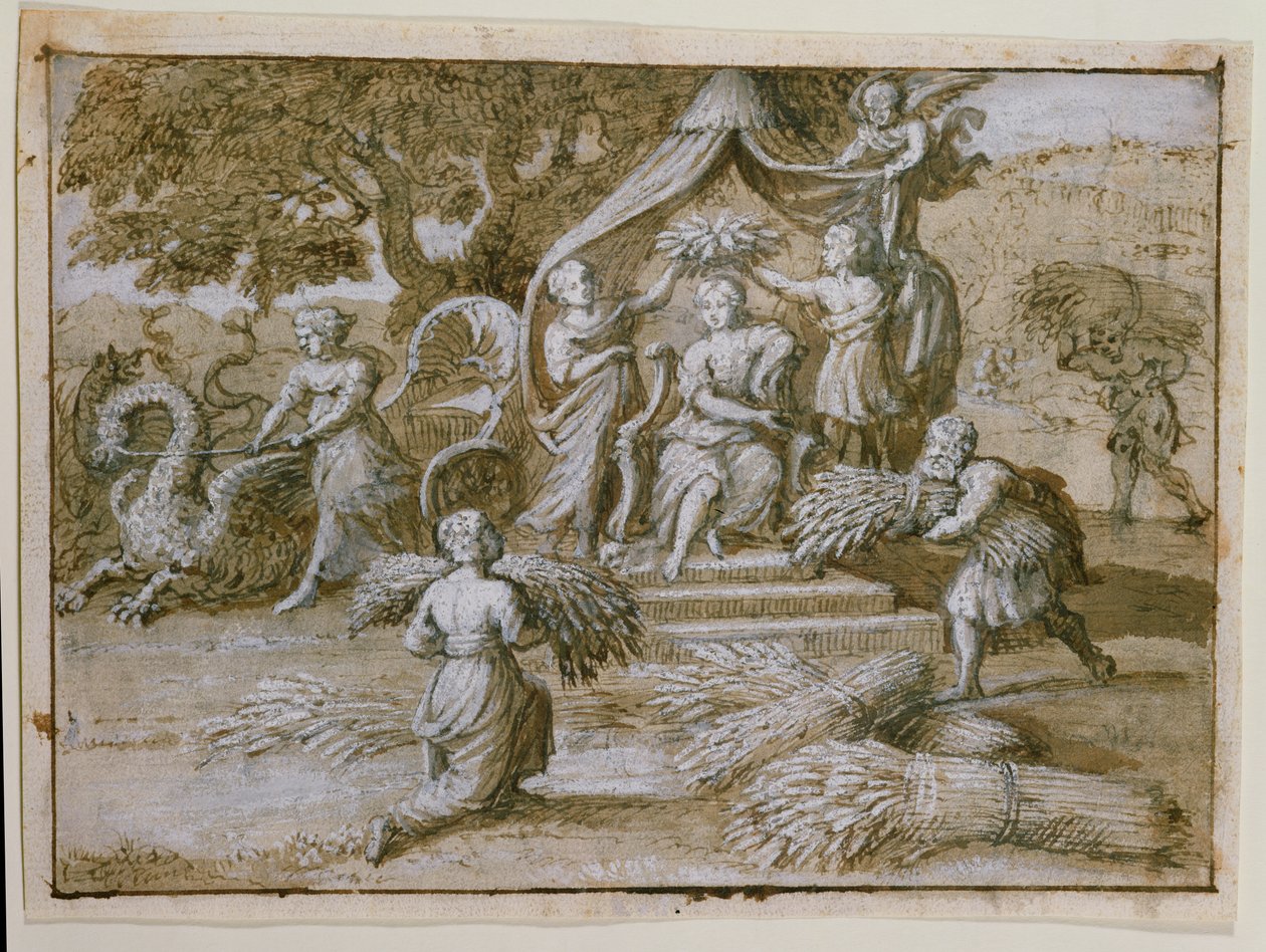 Homenaje a Ceres de Claude Lorrain