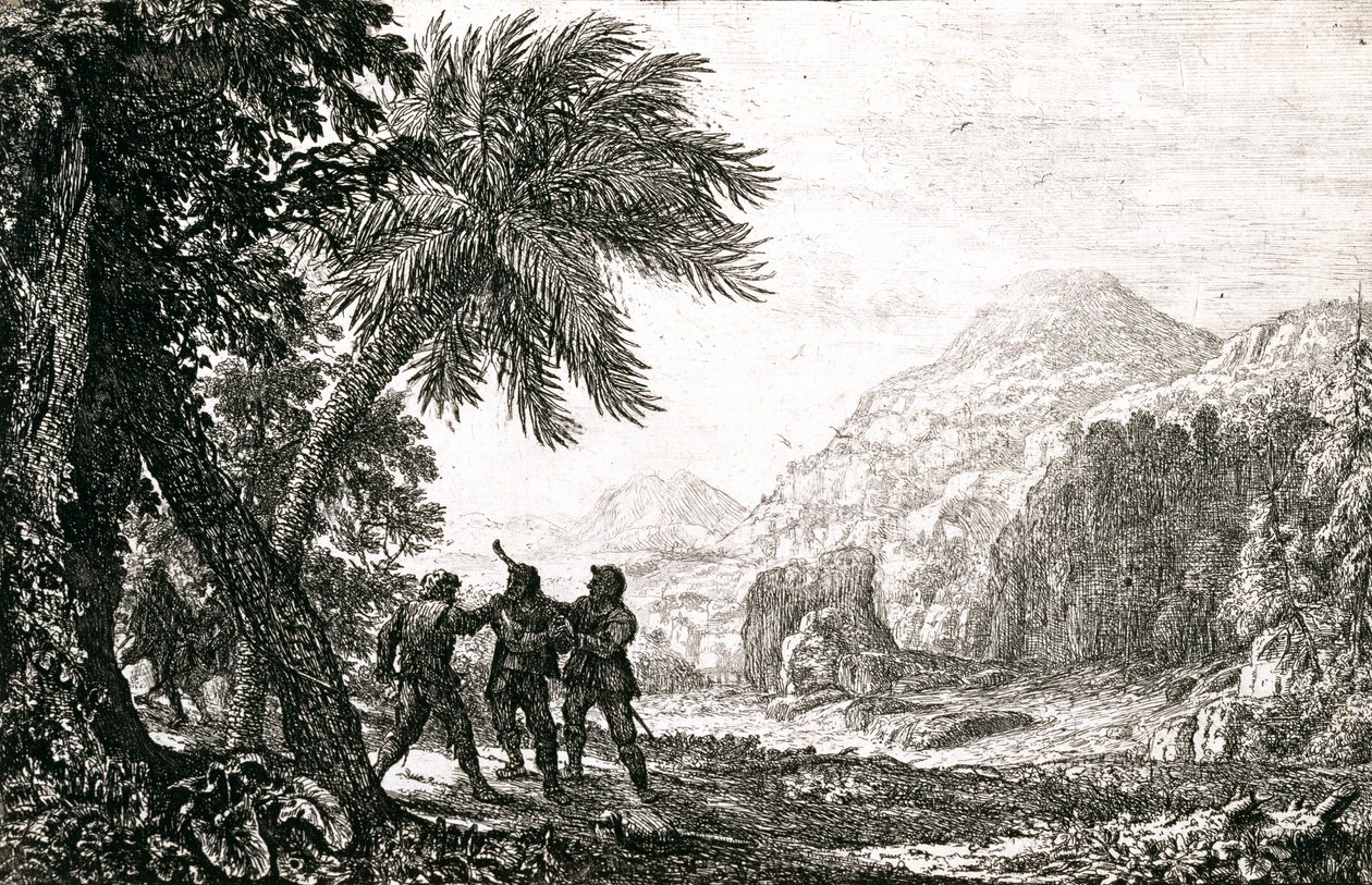 Paisaje con Bandidos de Claude Lorrain