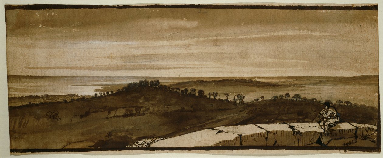 Panorama desde el Sasso de Claude Lorrain