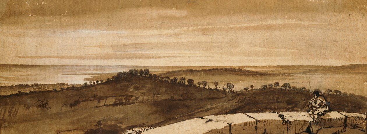 Panorama desde el Sasso de Claude Lorrain