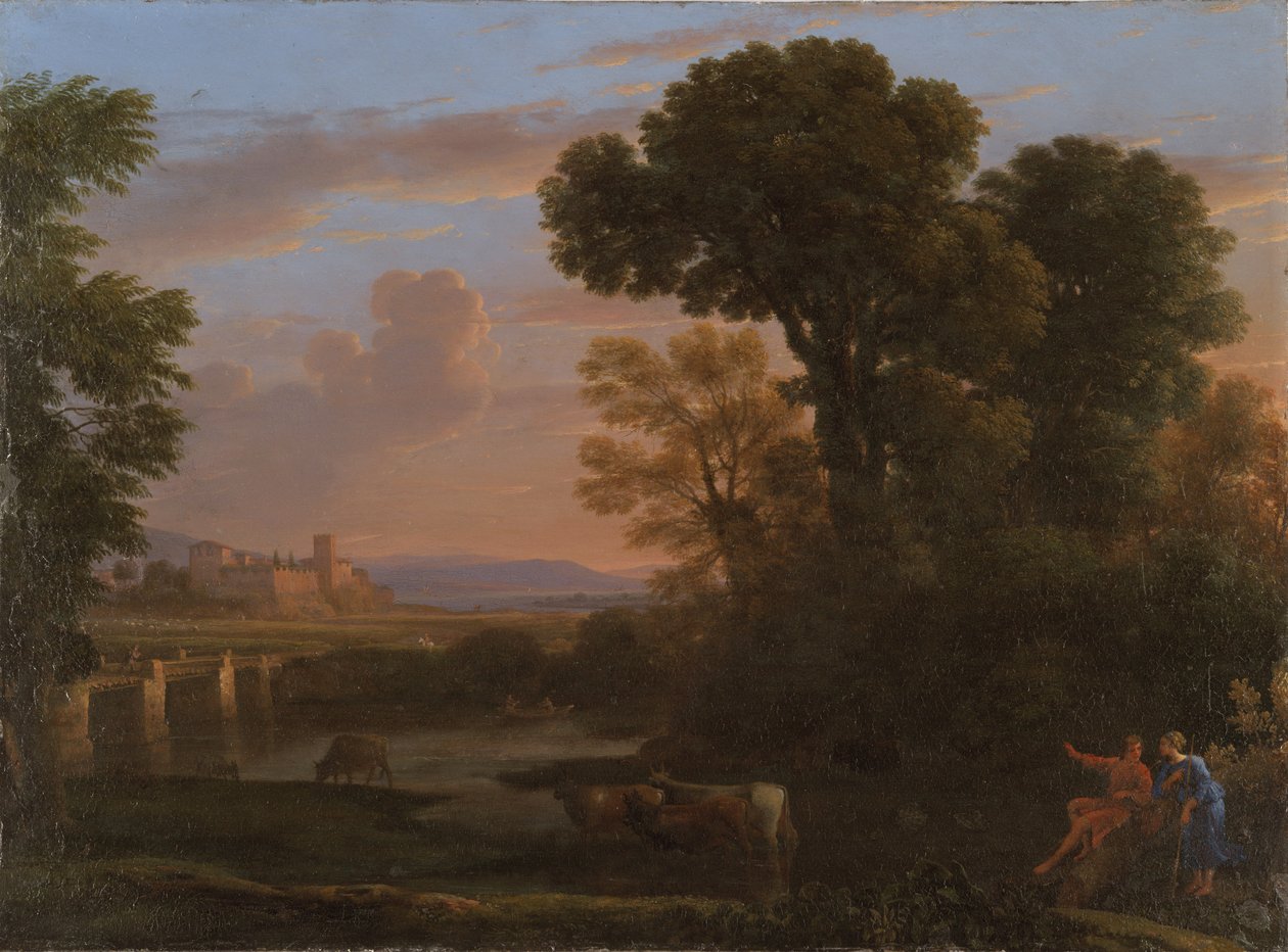 Paisaje Pastoral de Claude Lorrain