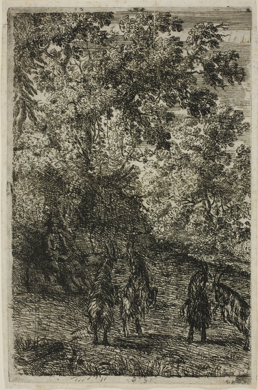 Las Cuatro Cabras de Claude Lorrain