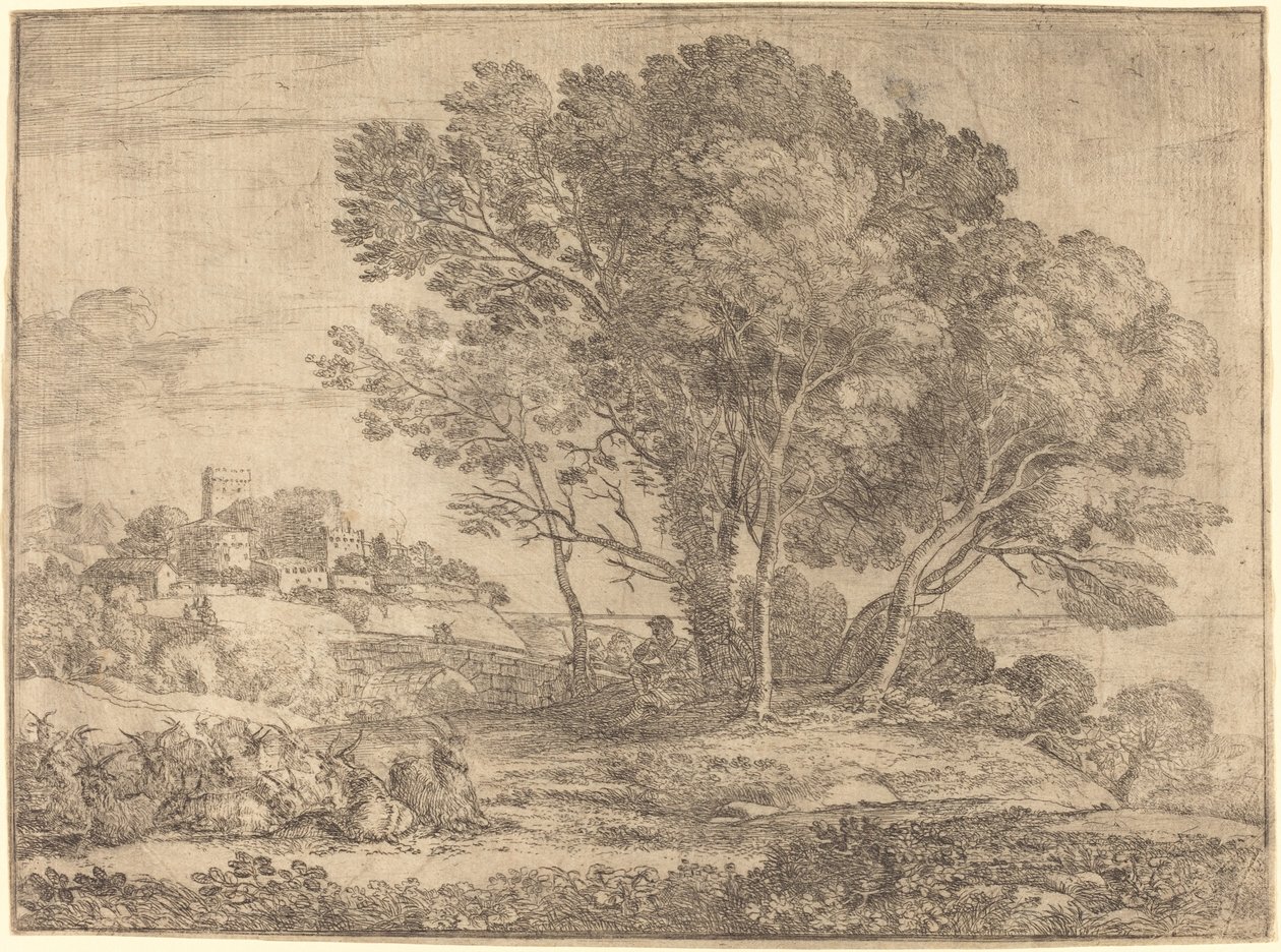 El cabrero de Claude Lorrain